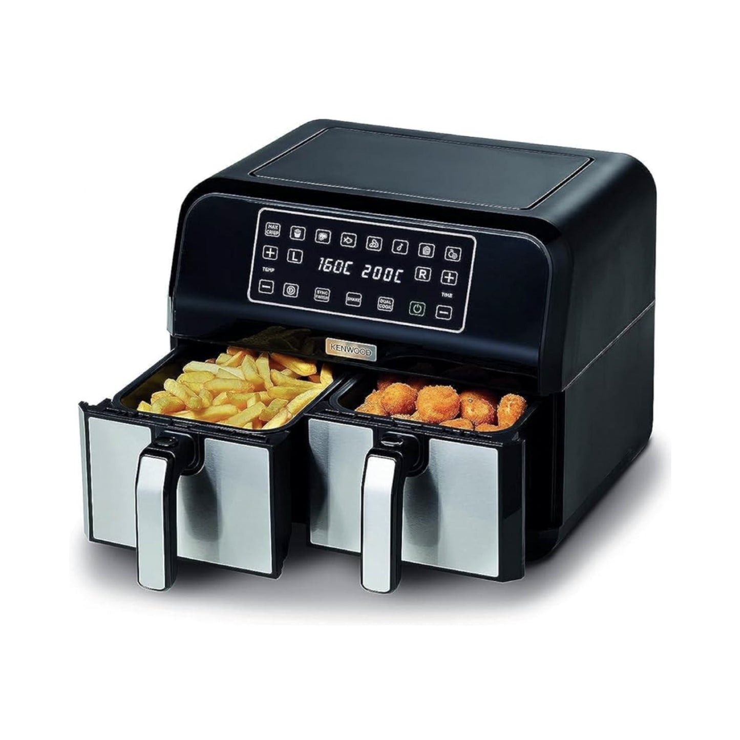 Kenwood Dual Air Fryer - HFM75 مقلاية هوائية ثنائية 8 لتر