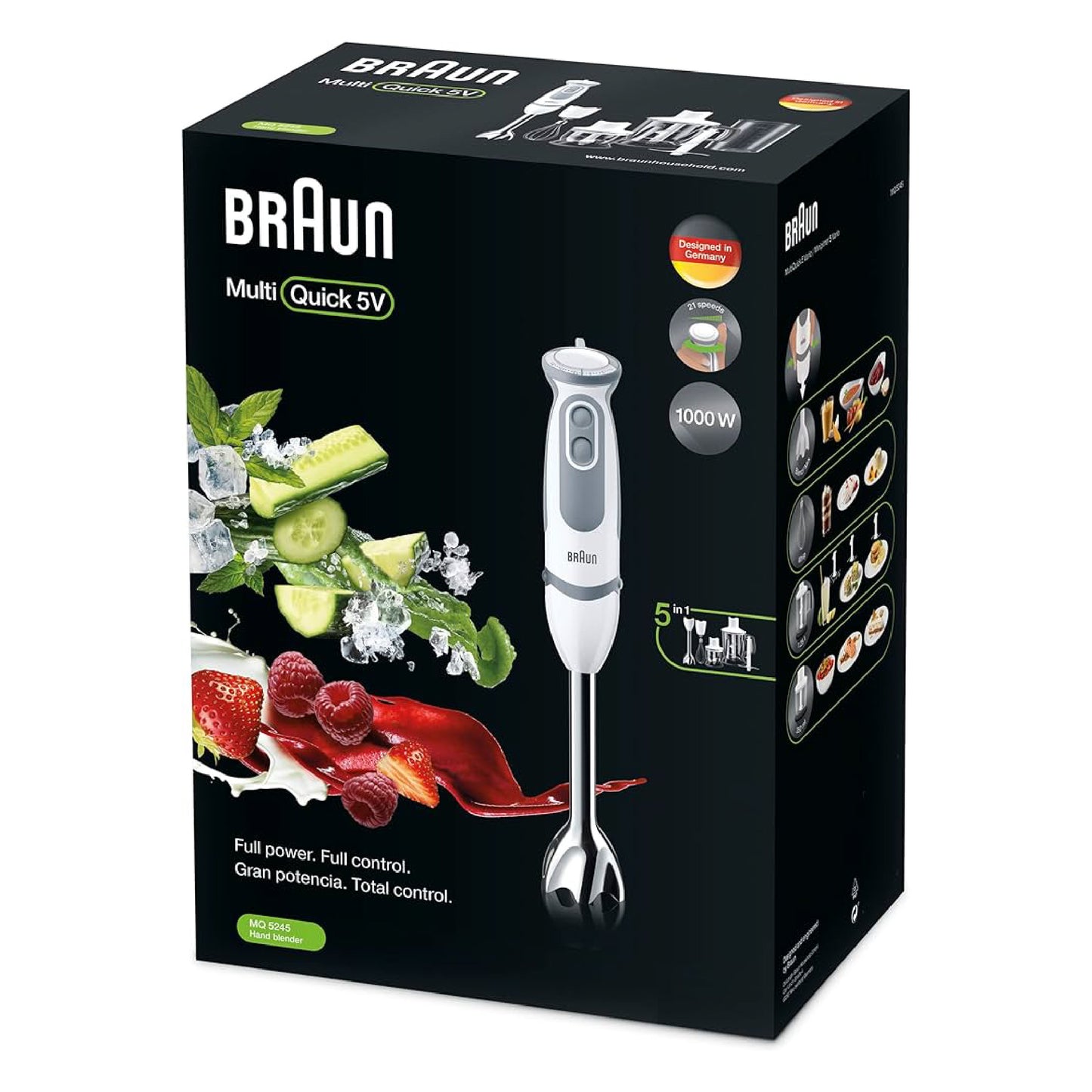 Braun MultiQuick 5 Vario Hand blender خلاط يدوي مالتي كويك 5 براون