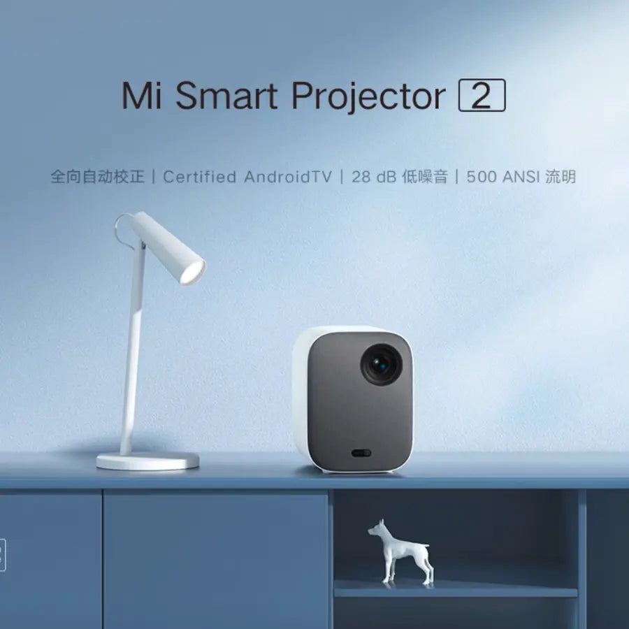 Xiaomi Mi Smart Projector 2 Full HD 1080p Projector with Android TV and Up to 120 Inch Display