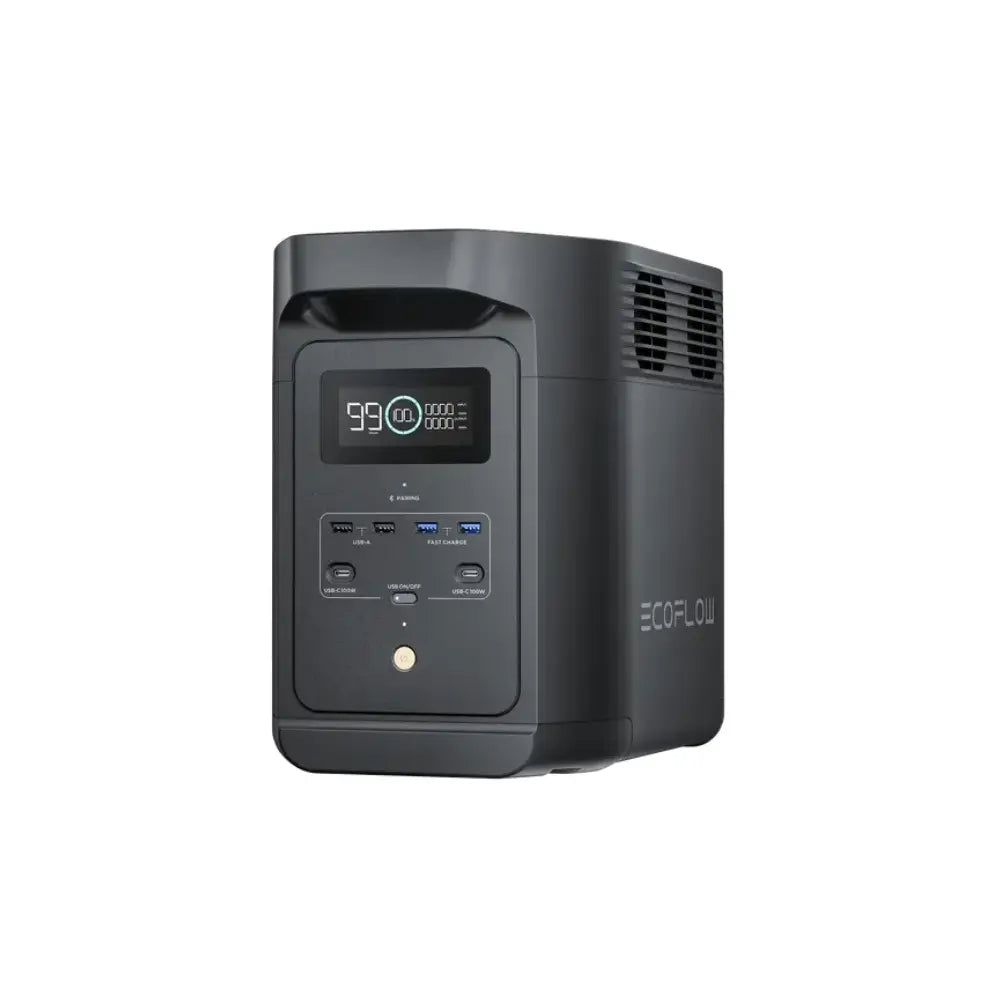 EcoFlow DELTA 2 Black E980 Portable Power Station 980Wh 500W