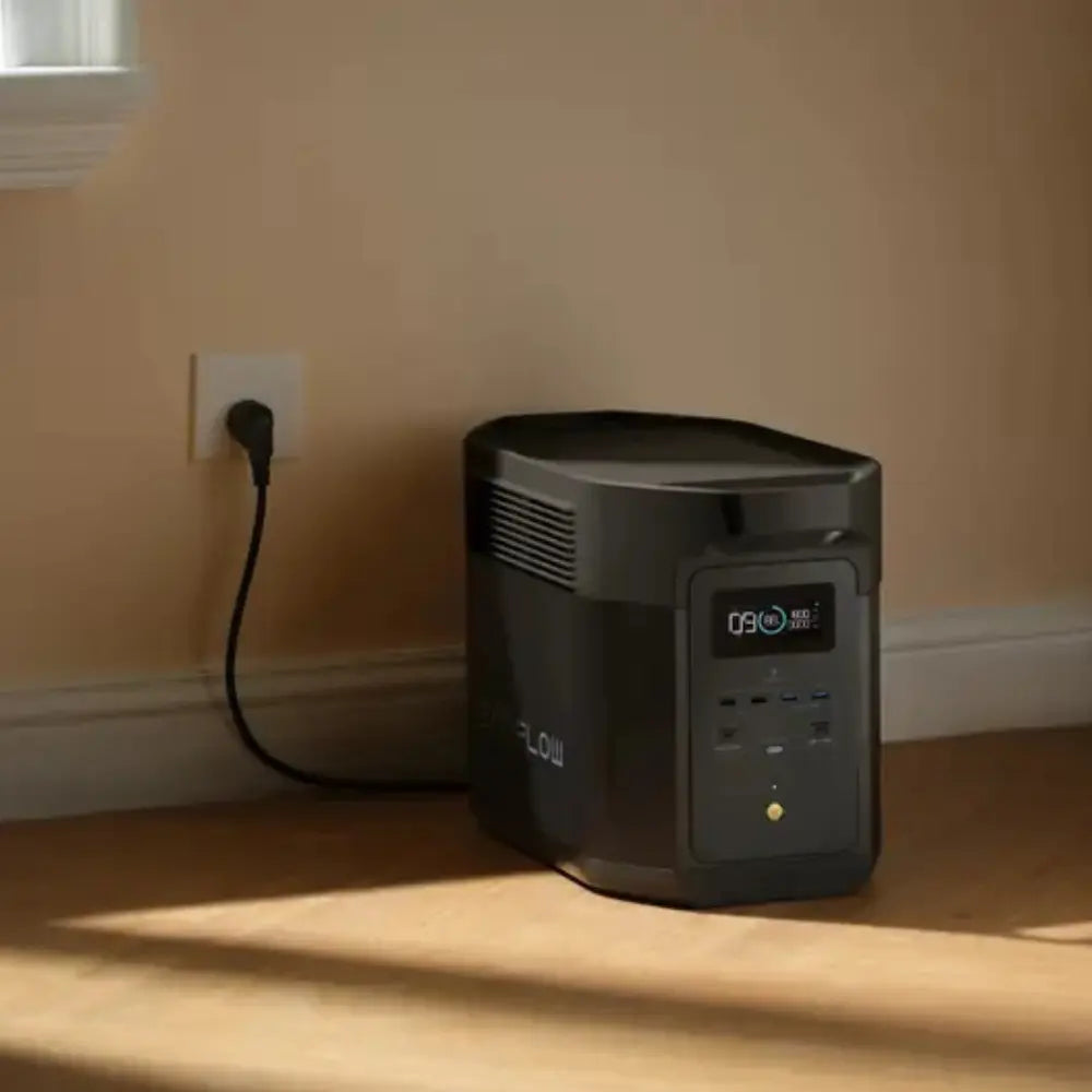 EcoFlow DELTA 2 Black E980 Portable Power Station 980Wh 500W