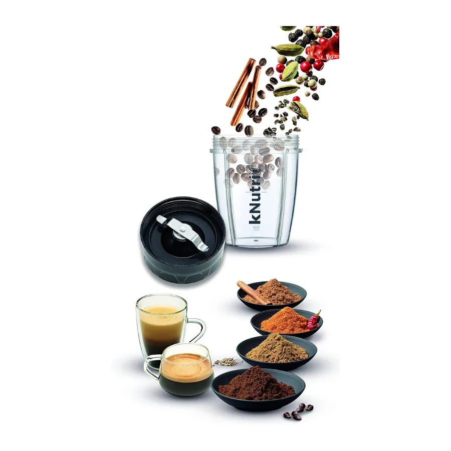 Kenwood Personal Smoothie Blender with 3 To-Go Bottles BSP70.560SI