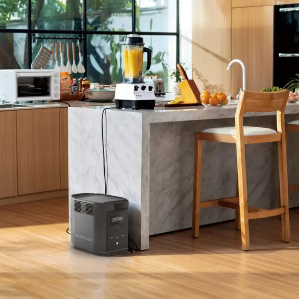 EcoFlow DELTA 2 Black E980 Portable Power Station 980Wh 500W