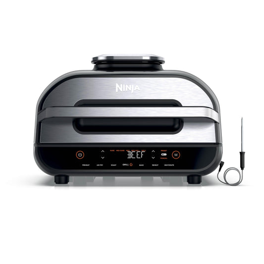 Ninja Foodi Max Health Grill &amp; Air Fryer شواية نينجا ماكس الصحية ومقلاة الهواء AG551UK