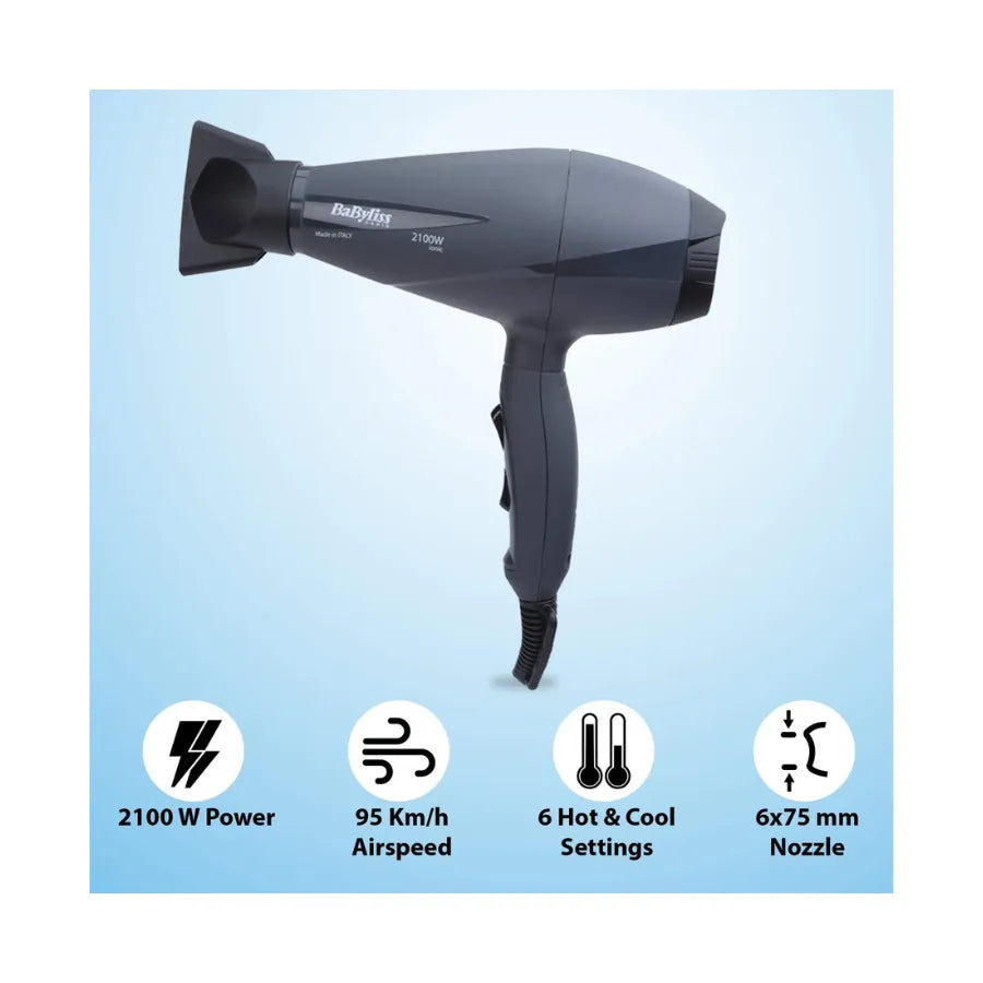 BaByliss 6609E Pro Light Hair Dryer – 2100W