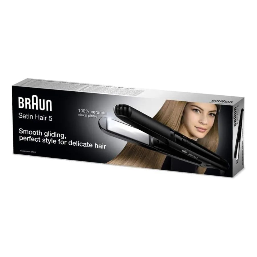 Braun BRST510 Satin Hair 5 Ionic Ceramic Hair Straightener