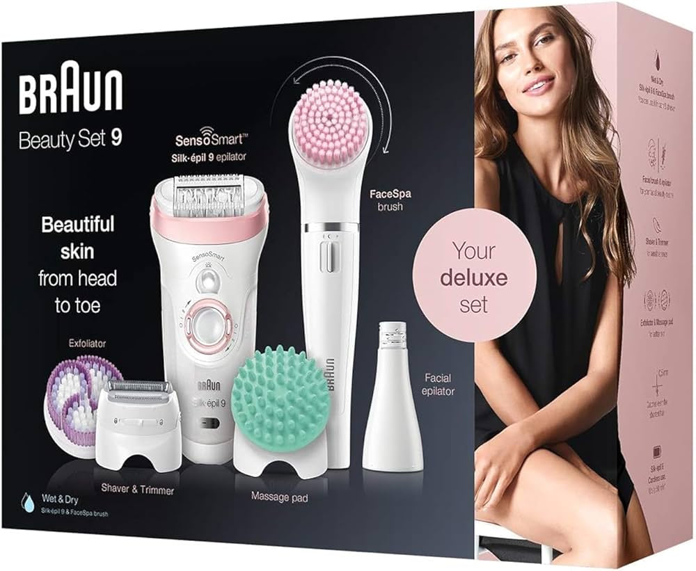 Braun Silk-épil 9 Face & Spa Epilator SE9-985 White