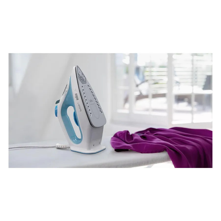 مكوى بخار براون TexStyle 1 SI1050BL بقدرة 2000 واط