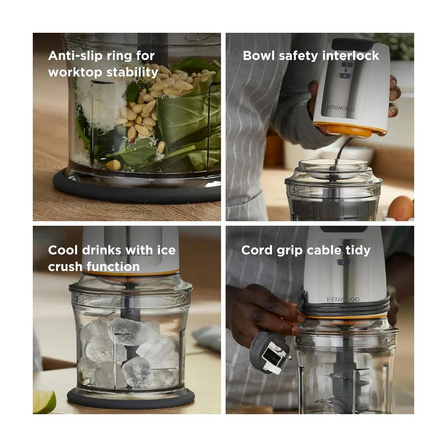 Kenwood Easy Chop Mini Food Chopper CHP61.100WH – 500ml