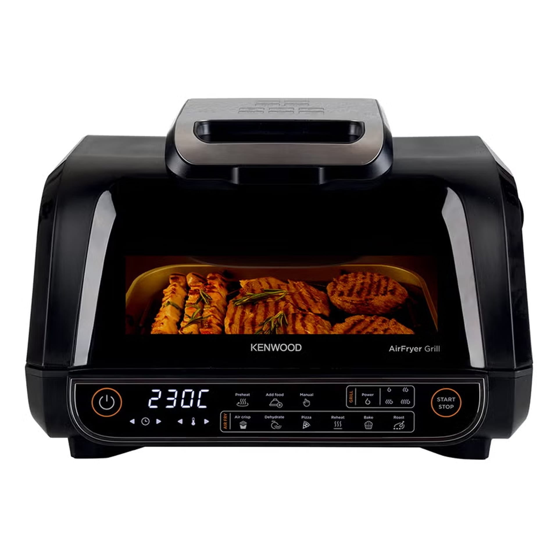 Kenwood XL Digital Smart Air Fryer Grill 8L GHF40.000BK