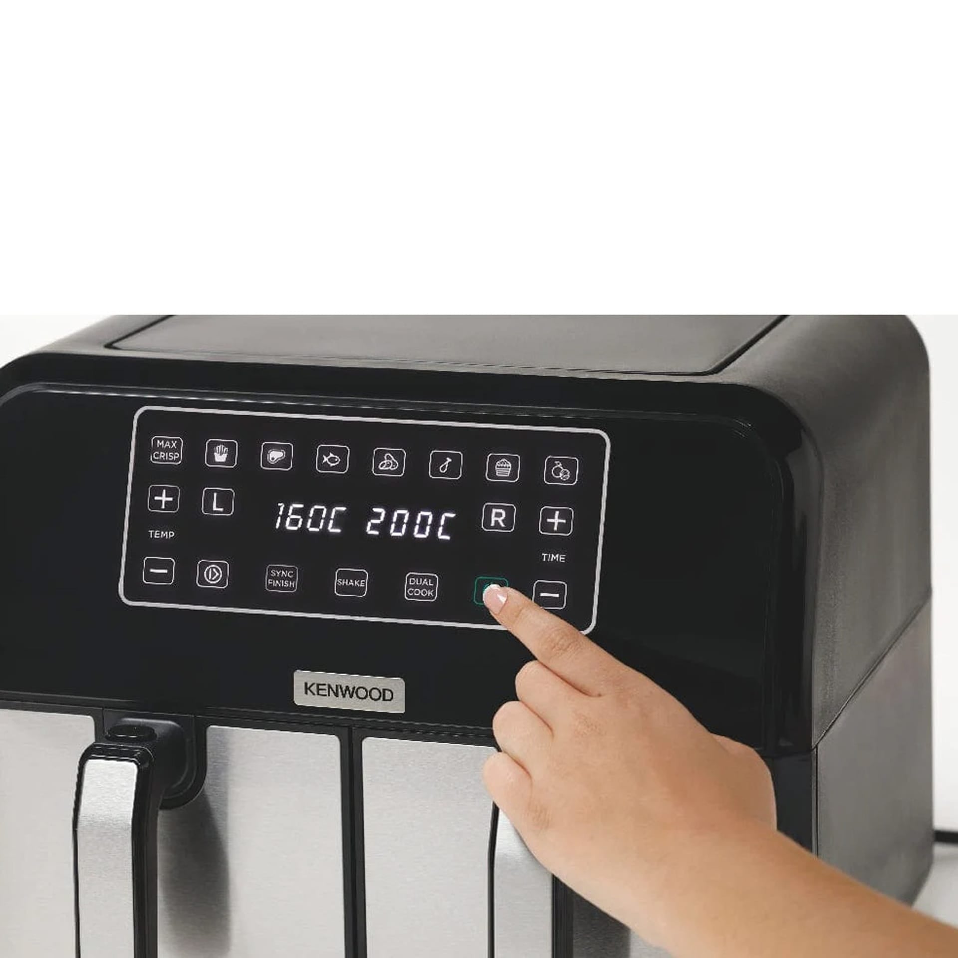 Kenwood Dual Air Fryer 8L HFM75.000MB