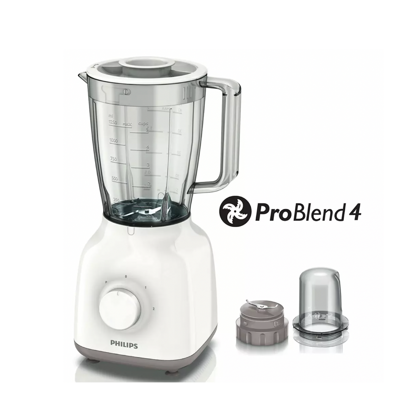 Philips Blender HR2102 خلاط من فيلبس مع مفرمة مصغره