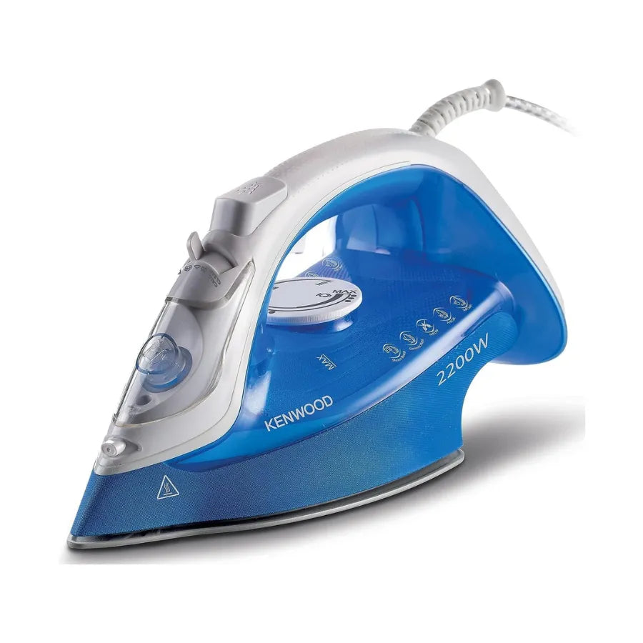 KenwoodSteamIron2200WWhiteandBlueModelSTP60