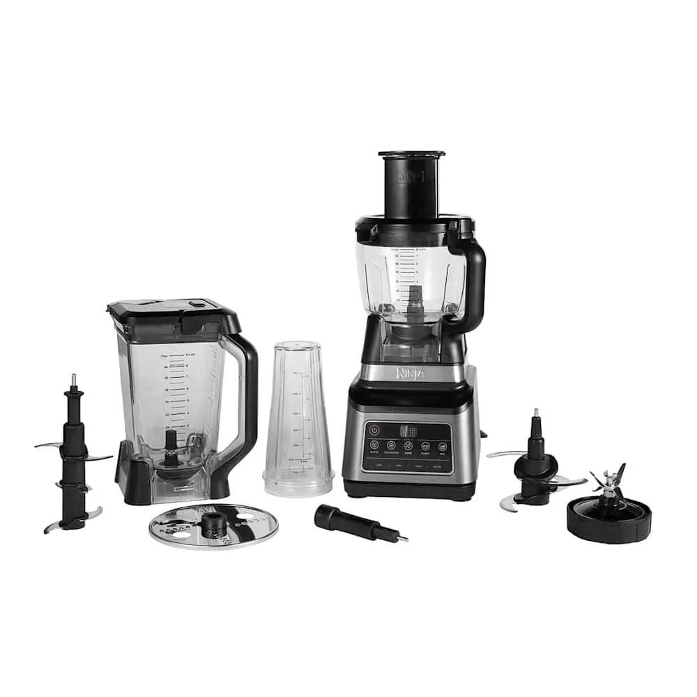 Ninja 3-in-1 food processor BN801 with blender, processor bowl and cup | محضرة طعام نينجا 3 في 1 مع خلاط ووعاء وكوب شخصي