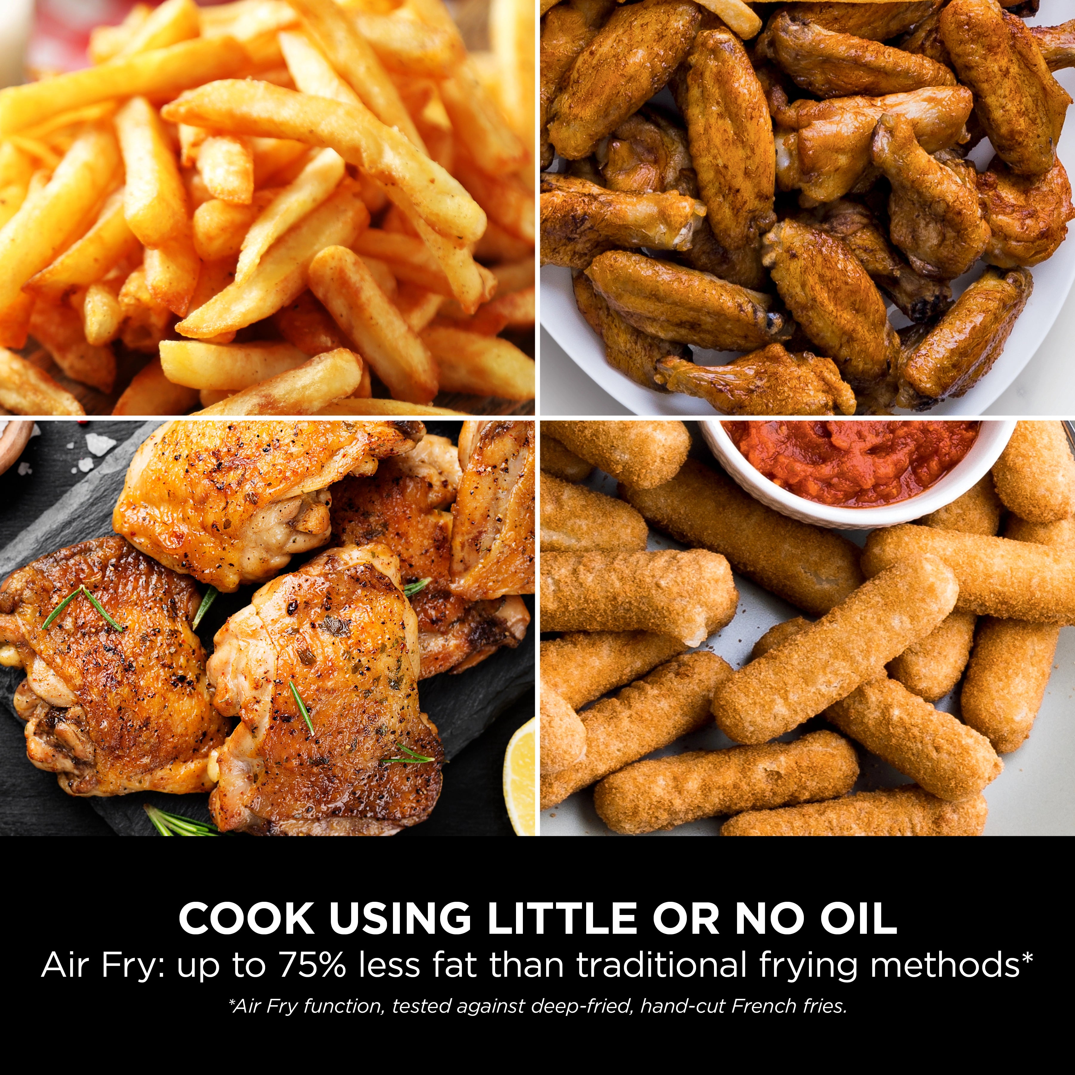 Ninja DoubleStack XL 2 Basket Air Fryer SL400ME | 9.5L Dual Drawer 2470W