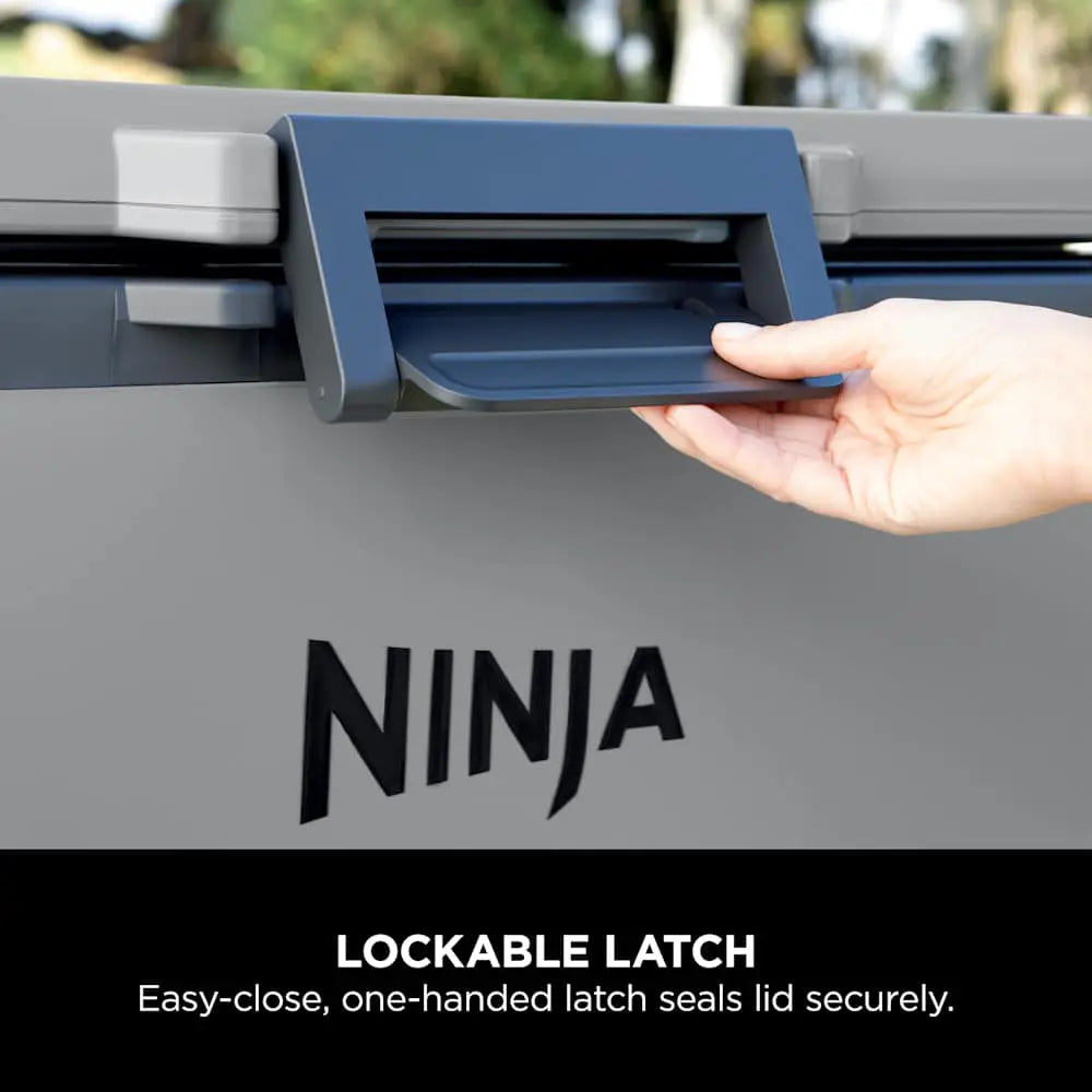 Ninja FrostVault 47L cooler FP151 outdoor ice box | صندوق تبريد نينجا فروست فولت 47 لتر للرحلات