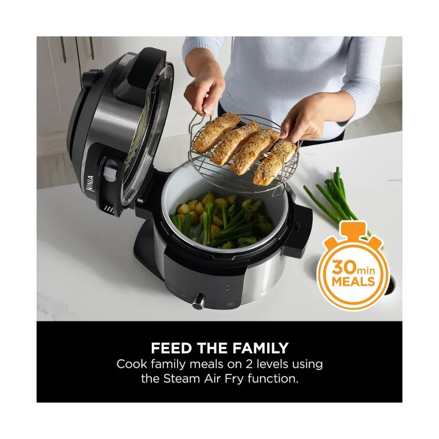 Ninja Foodi 11-in-1 SmartLid Multi-Cooker 6L – OL550UK