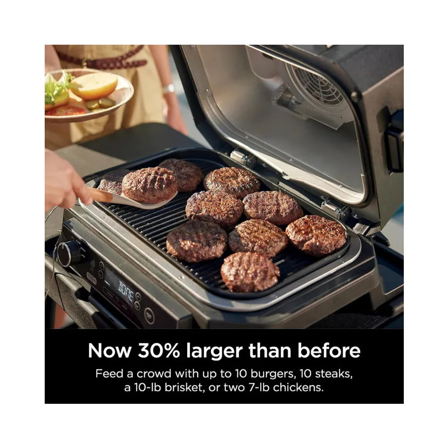 Ninja Woodfire Pro XL Electric BBQ Grill & Smoker OG850UK