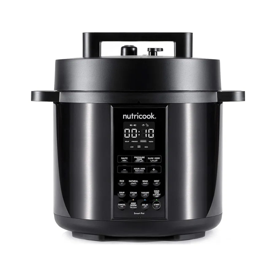 NutricookSmartPot2ElectricPressureCooker8L1200WModelNC-SP208KBlack