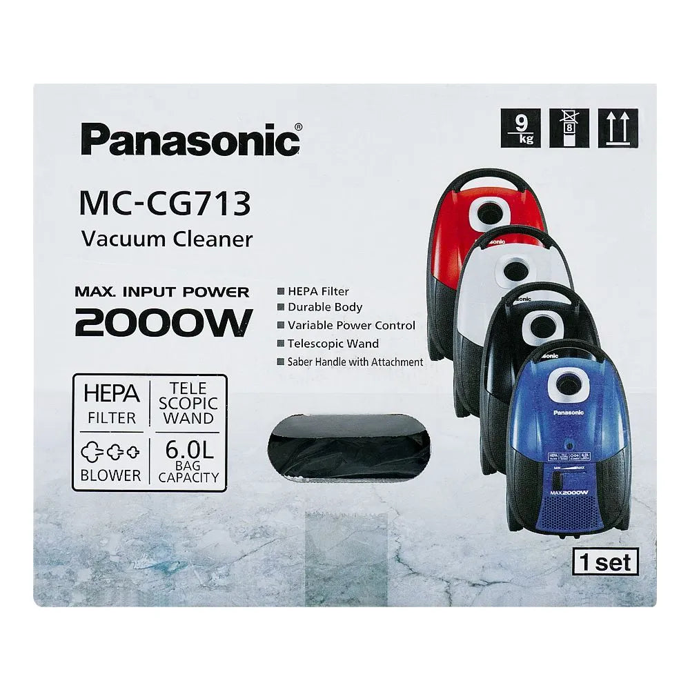 Panasonic MC CG713 Canister Vacuum Cleaner 2000 W