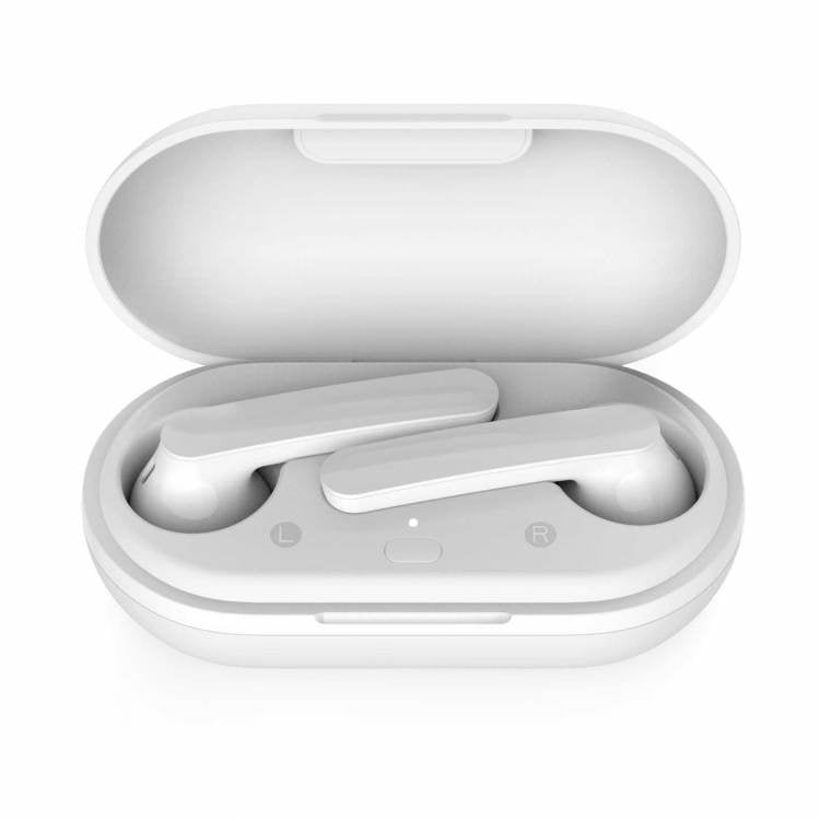 Powerology True Wireless Stereo Earbuds with Charging Case White PTWSEPWH