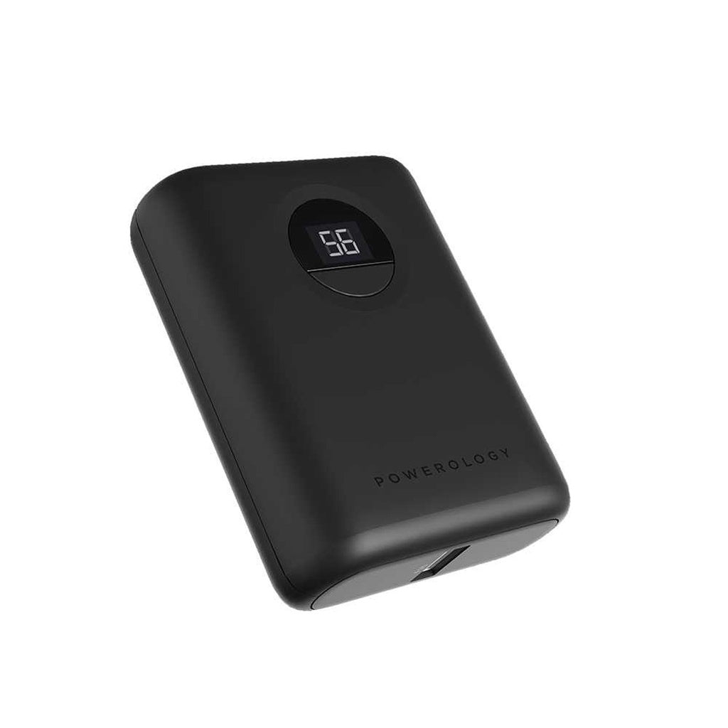 Powerology Ultra Compact Power Bank 10000mAh PD 20W Black PPBCHA04-BK