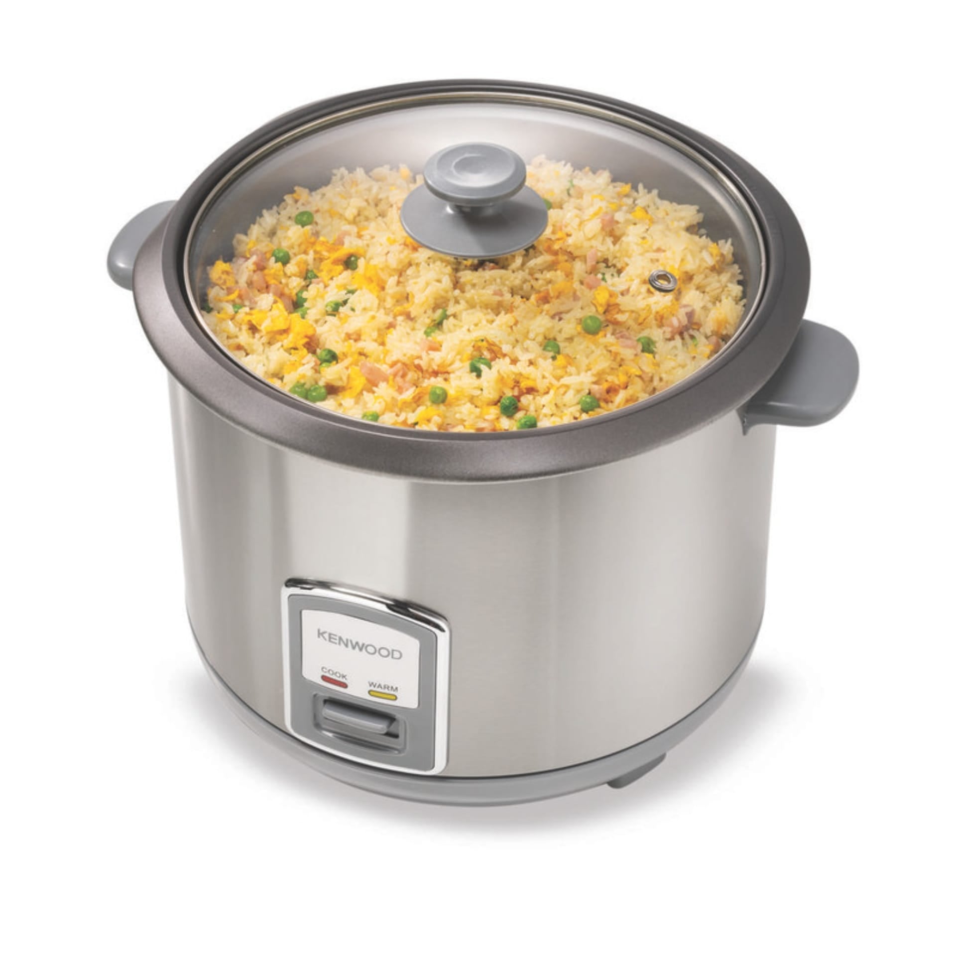 Kenwood 2-in-1 Rice Cooker with Steamer 2.8L RCM28.000SS