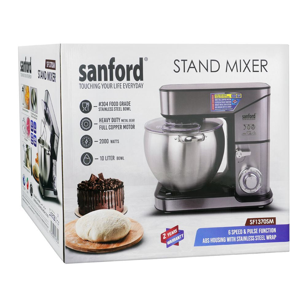 Sanford XXL Stand Mixer SF1370SM 10L 2000W
