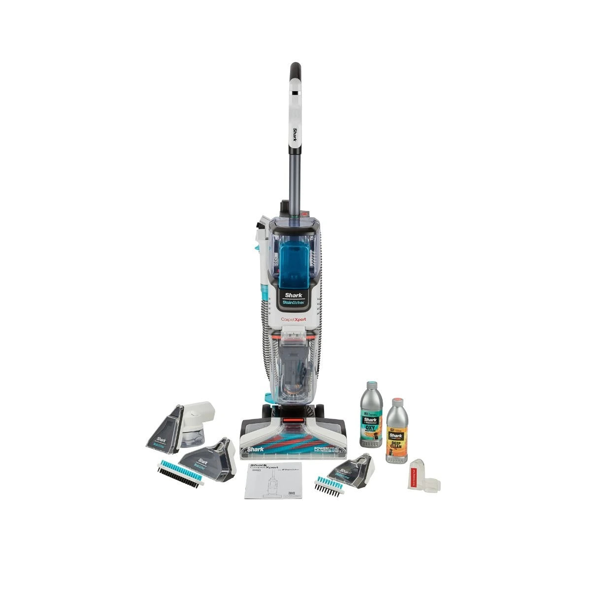 Shark CarpetXpert Deep Carpet Cleaner EX200ME  | Built-In StainStriker – 2-in-1 Carpet & Upholstery Cleaner, منظف سجاد شارك CarpetXpert | مزيل بقع مدمج StainStriker – جهاز 2 في 1 للسجاد والمفروشات