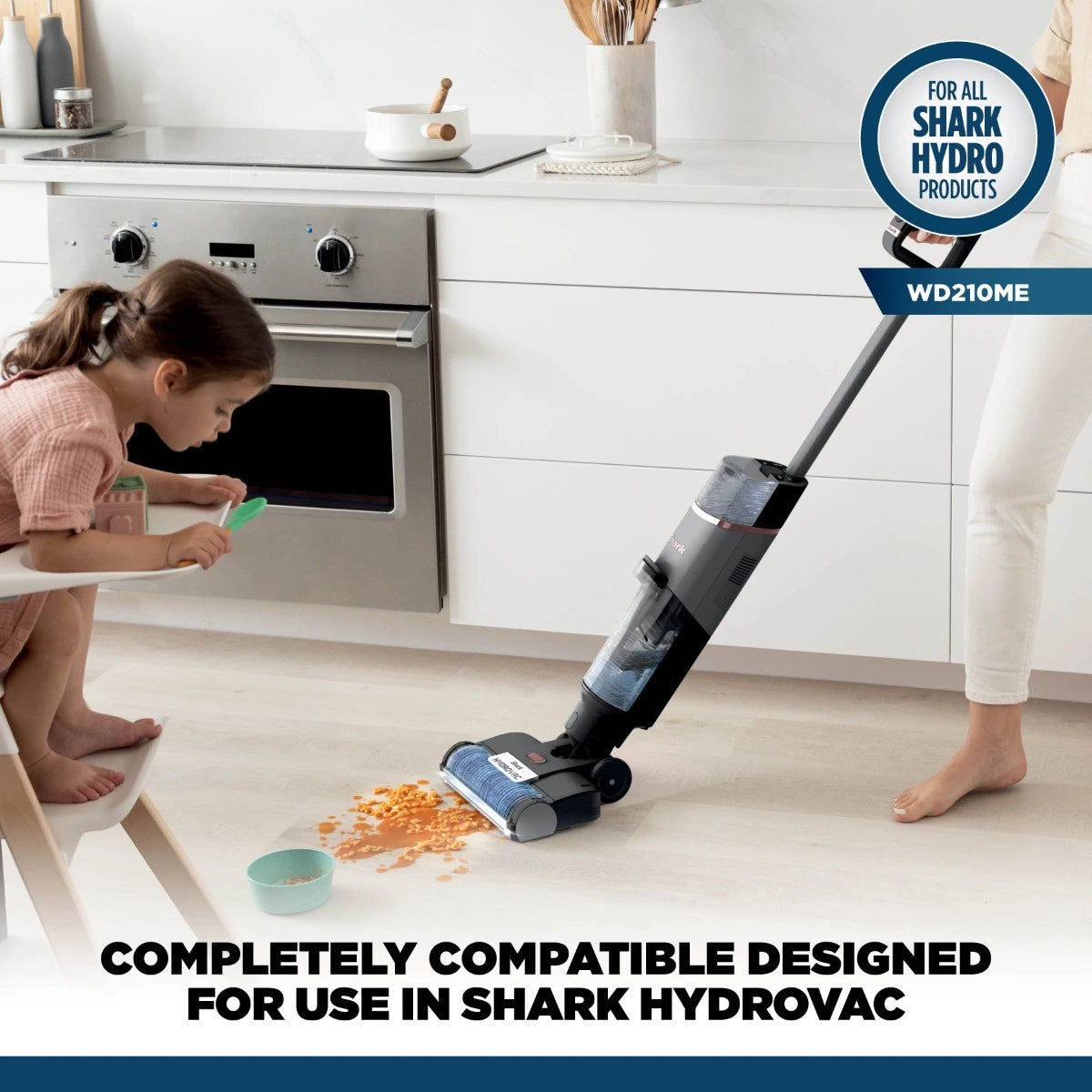 Shark HydroVac Multi-Surface Floor Cleaner Refill 1L 4968FFJ200ME,عبوة منظف أرضيات شارك HydroVac 1 لتر