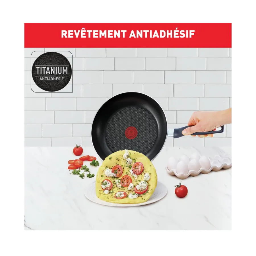 TEFAL Super Cook 9 Pieces Cookware Set