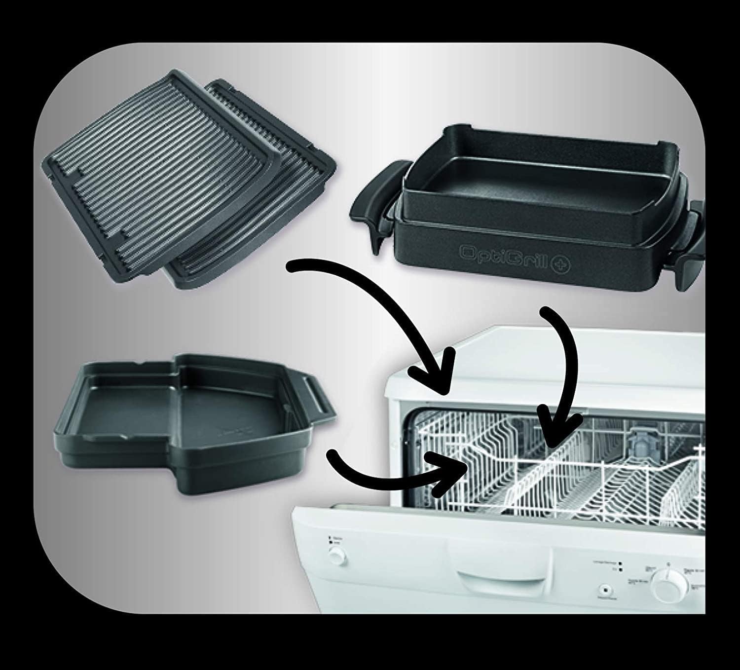 Tefal OptiGrill Smart Electric Grill GC715D28