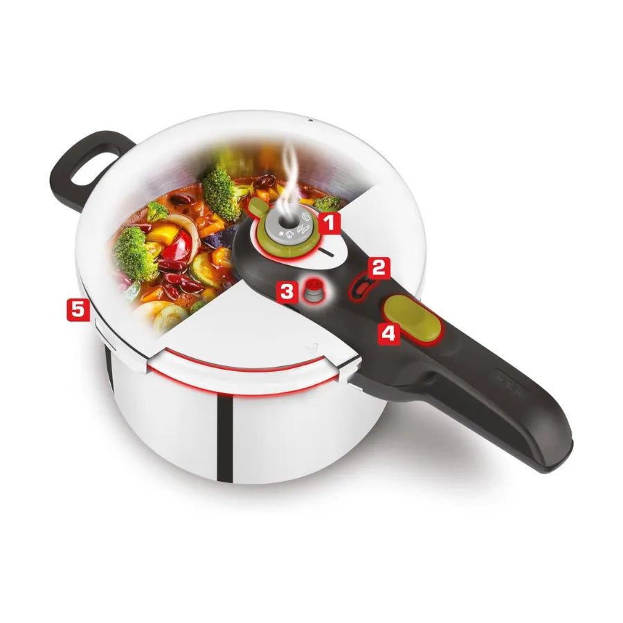 Tefal Secure5 Neo Pressure Cooker Set – P2544342 (6 L + 4 L)