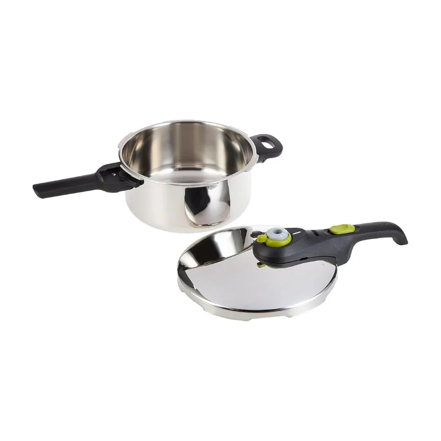 Tefal Secure Trendy Pressure Cooker Set – P2584300 (6 L + 4 L)
