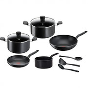 Tefal Super Cook 10-Piece Non-Stick Cookware Set – B459SD85