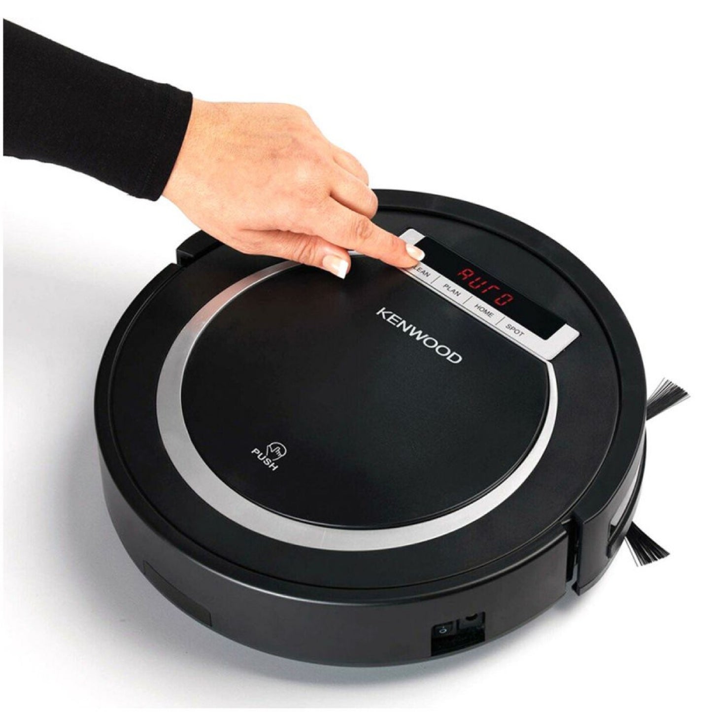 Kenwood Robot Vacuum Cleaner Black VRP10.000BK كينوود مكنسة كهربائية روبوت أسود