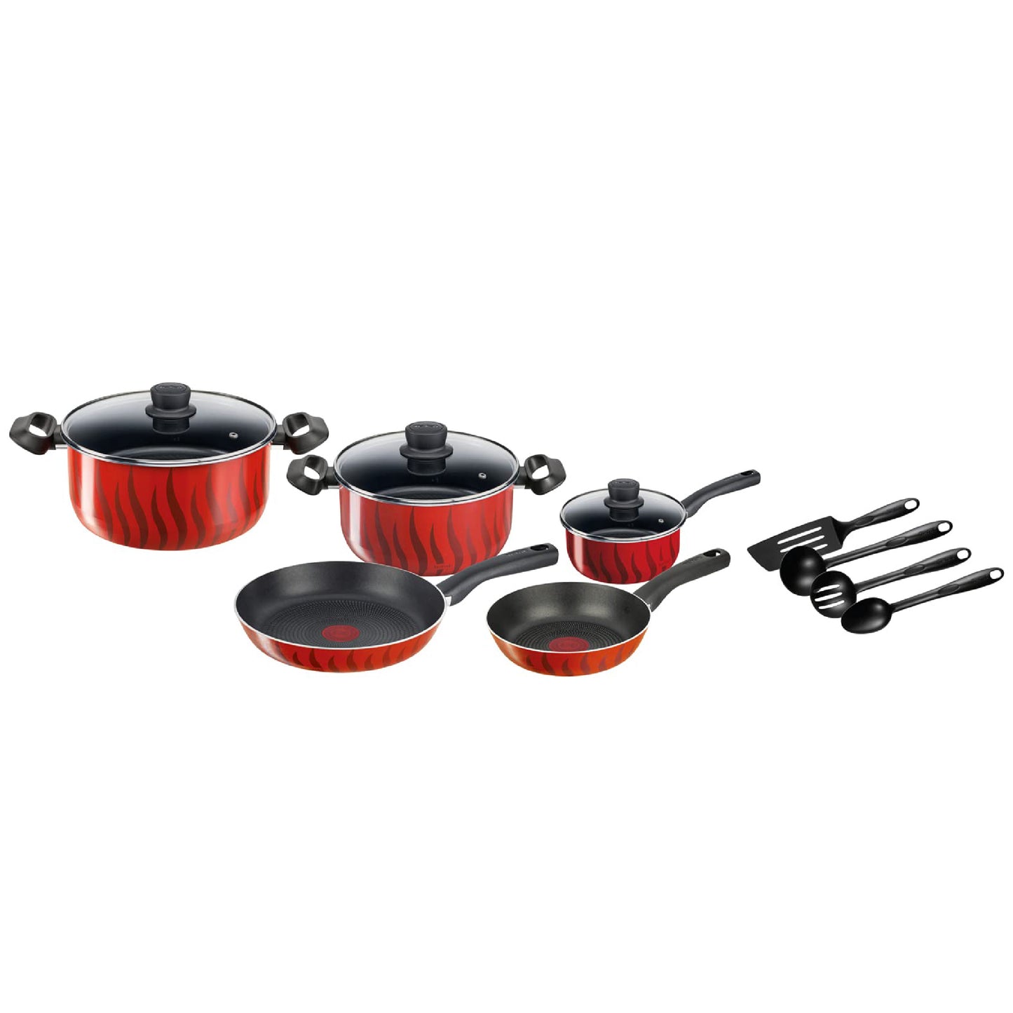 TEFAL Super Cook 12 pc set طقم تيفال ١٢ قطعة