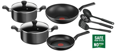 طقم تيفال TEFAL Super Cook 9 pc set