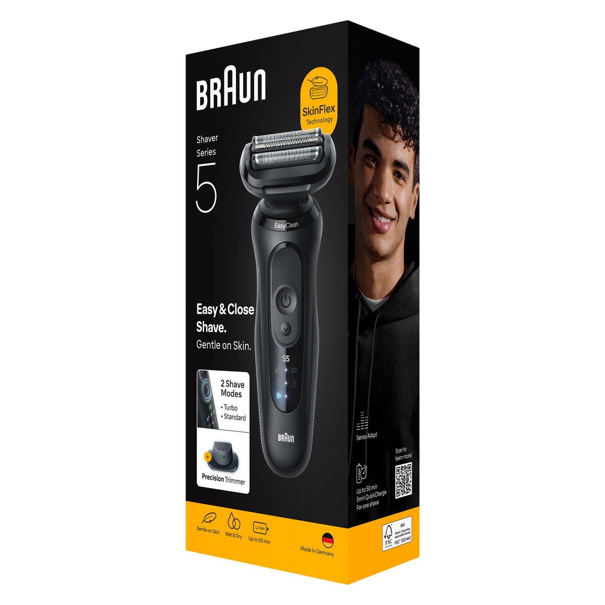 Braun Series 5 52-N1200s Wet & Dry Electric Shaver
