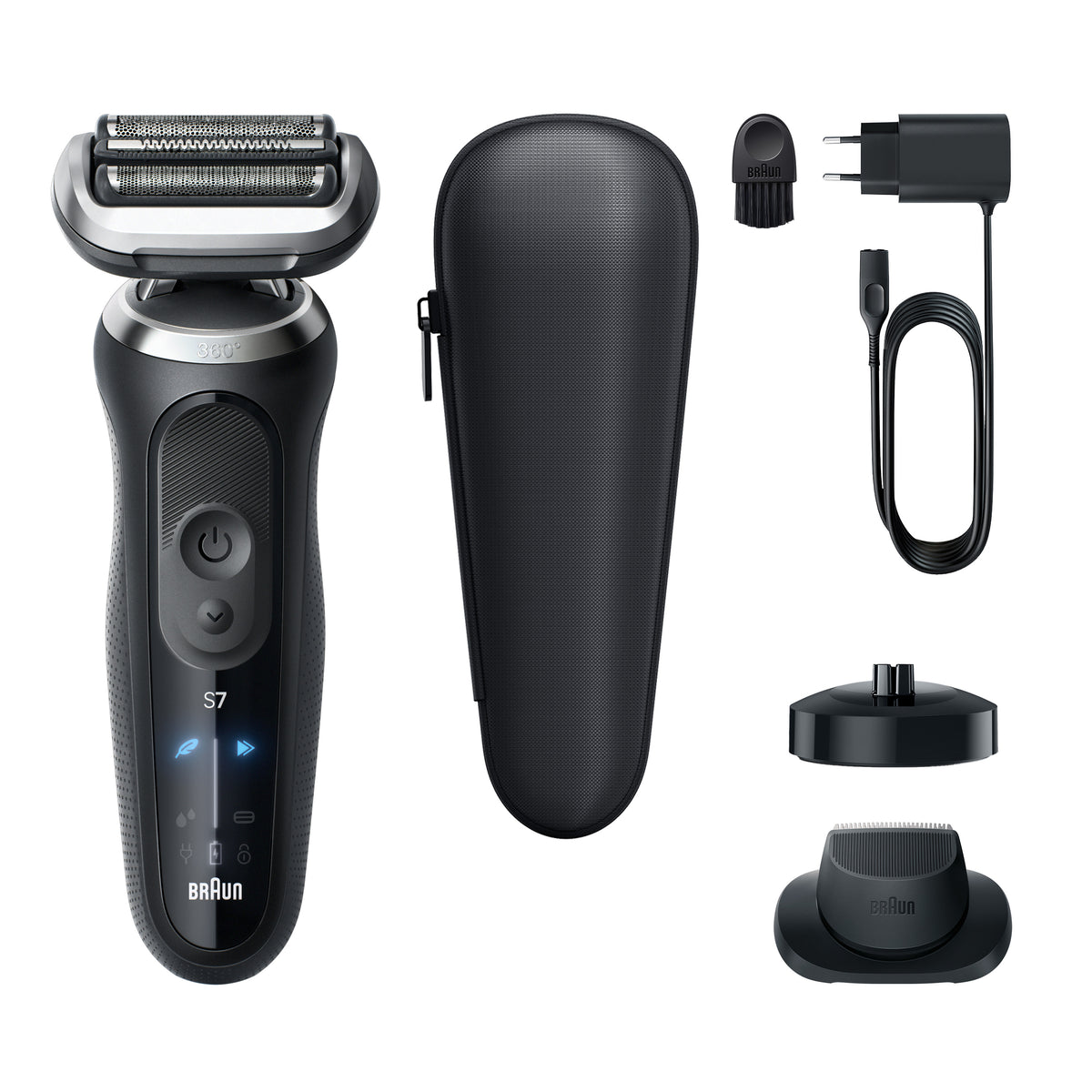 Braun Series 7 72-N4200cs Wet & Dry Electric Shaver with Charging Stand