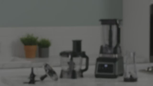 Ninja 3-in-1 food processor BN801 with blender, processor bowl and cup | محضرة طعام نينجا 3 في 1 مع خلاط ووعاء وكوب شخصي
